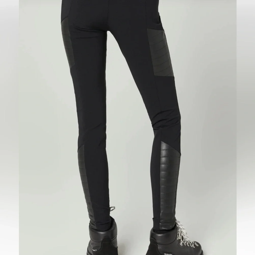 Alp N Rock Sloan High Rise Moto Pant w/ vegan friendly leather patches 🐈‍⬛ SMALL - Picture 9 of 16